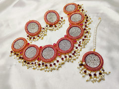 Totally Zircon Work Neacklace Set
