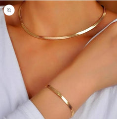 China Gold Snake Chain Set