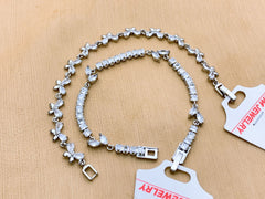 China Gold Bracelet Real Stones