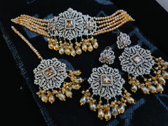 Casting Fine Quality 2Tone Choker Set
