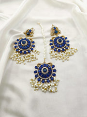 Elegant Tika & Earrings