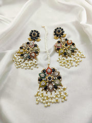 Beautiful Tika & Earrings