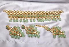 Real Stones Choker Set