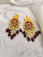 Silver Base Earrings