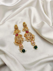 Fine Quality Stones Earrings
