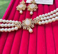 Gold Plated Choker Set