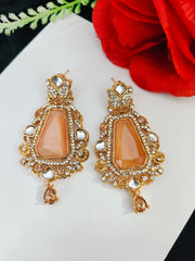 3D Big Stones Earrings