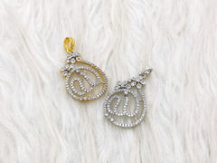 One Caret ALLAH Name Pendant