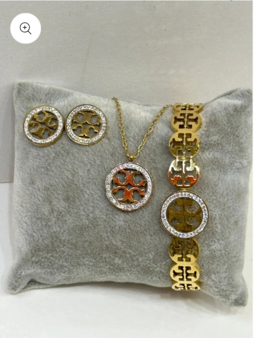 Stainless Steel Diamantes Set