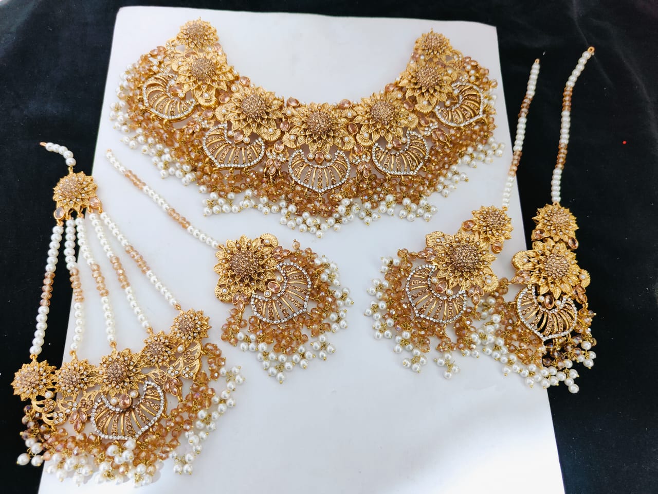 Casting Fine Quality Norantan Bridal Set