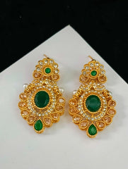 Zircon Stones Earrings Handmade