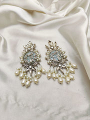 Silver Base Earrings