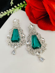 3D Big Stones Earrings