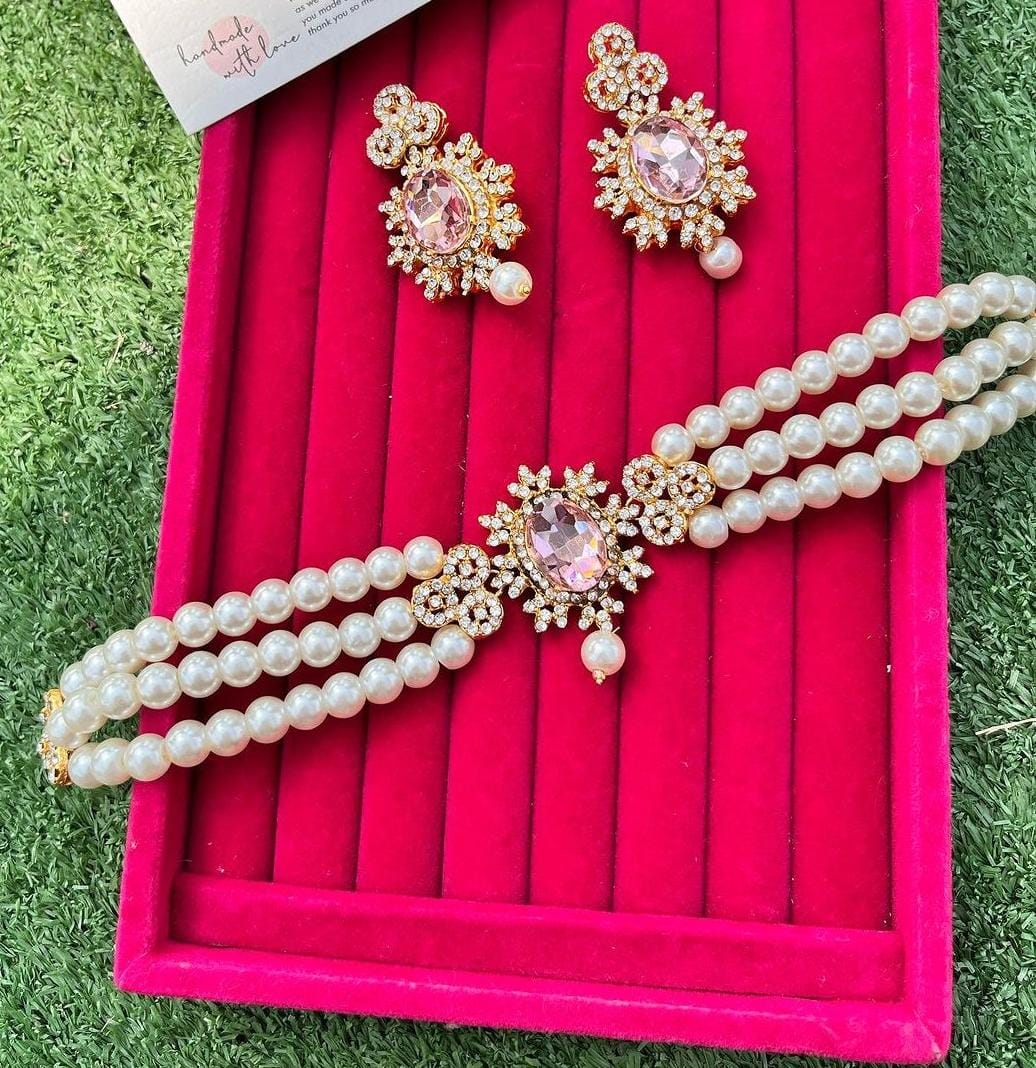 Gold Plated Choker Set