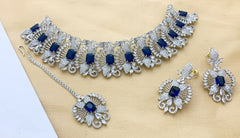 One Carat Real Stones Bridal Set