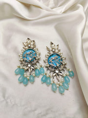 Silver Base Earrings