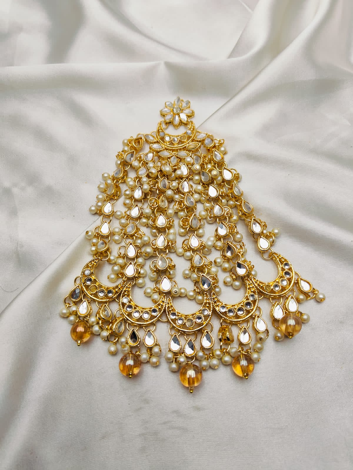 Kundan Stones Jhoomar