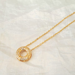 China Gold 1Piece Chain Loket