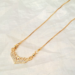China Gold 1Piece Chain Loket