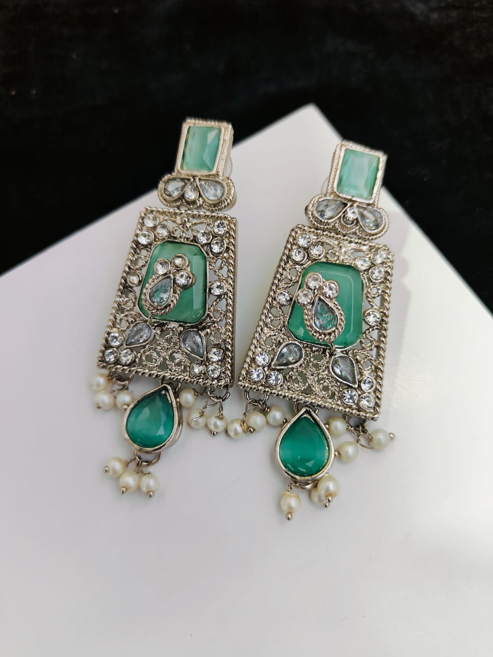 Stones Earrings Handmade