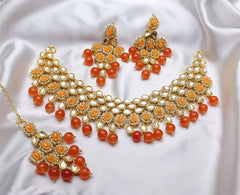 Real Stones Choker Set