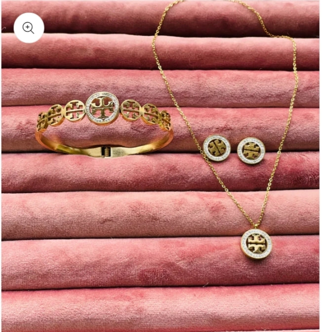 Stainless Steel Diamantes Set