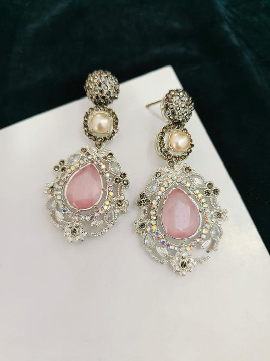 Stones Earrings Handmade