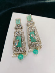 Real Stones Work Earrings