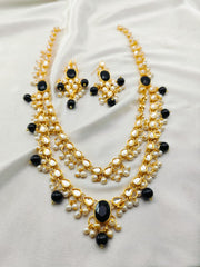 Kundan Stones Mala 2 Line