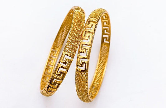 One Carat 2Pieces Bangles Set