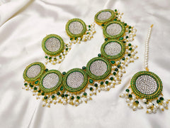 Totally Zircon Work Neacklace Set