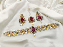 New Article 2Tone Choker Set