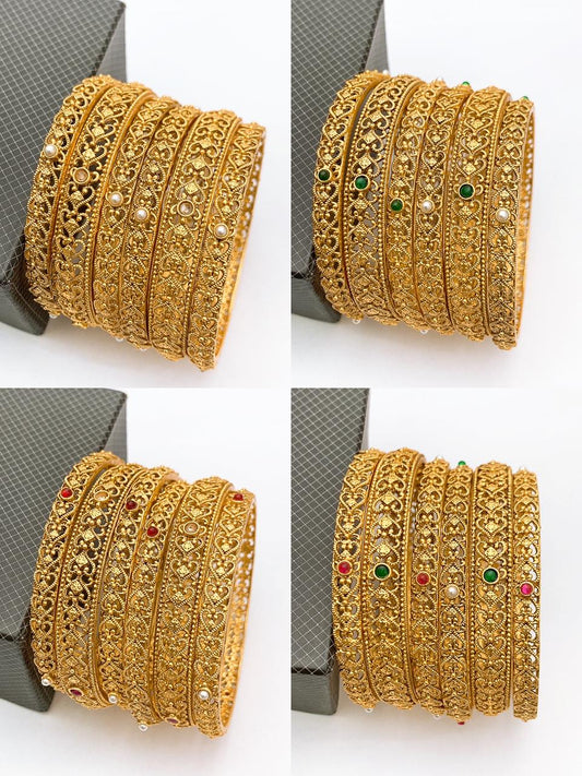 Rajwari 6Pieces Bangles Set designs