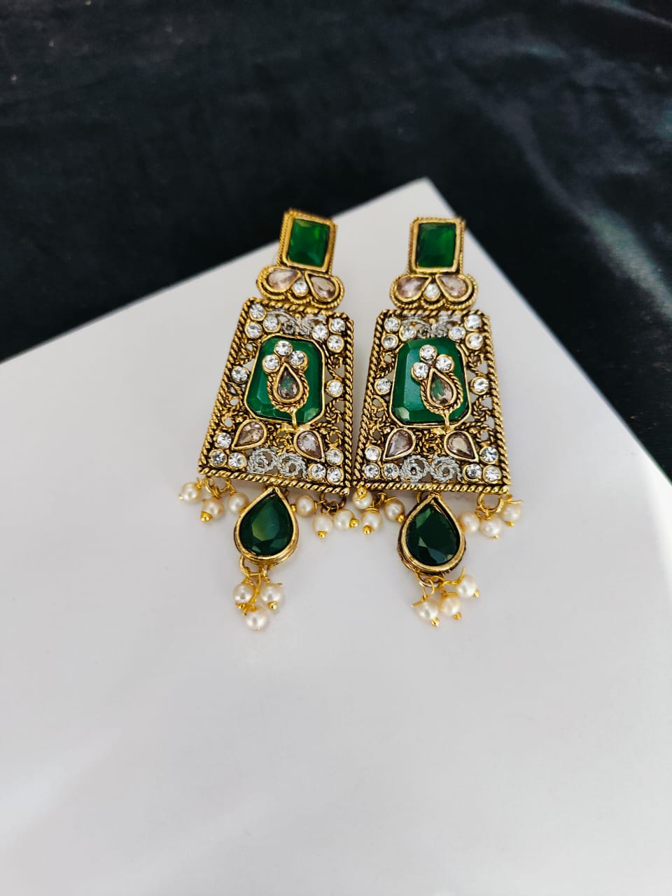 Stones Earrings Handmade