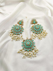 Elegant Tika & Earrings