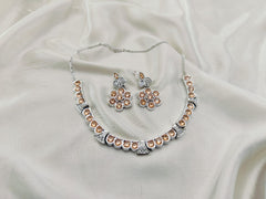 Zircon Stones Choker Set