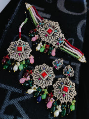 Casting Fine Quality 2Tone Choker Set