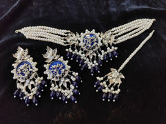 Silver Base Neacklace Set