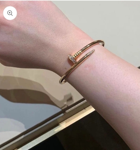 Nail Bracelet Stainless Steel