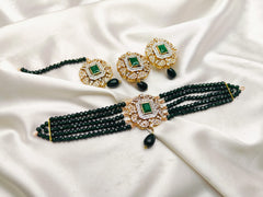 Gold Polish Choker Set