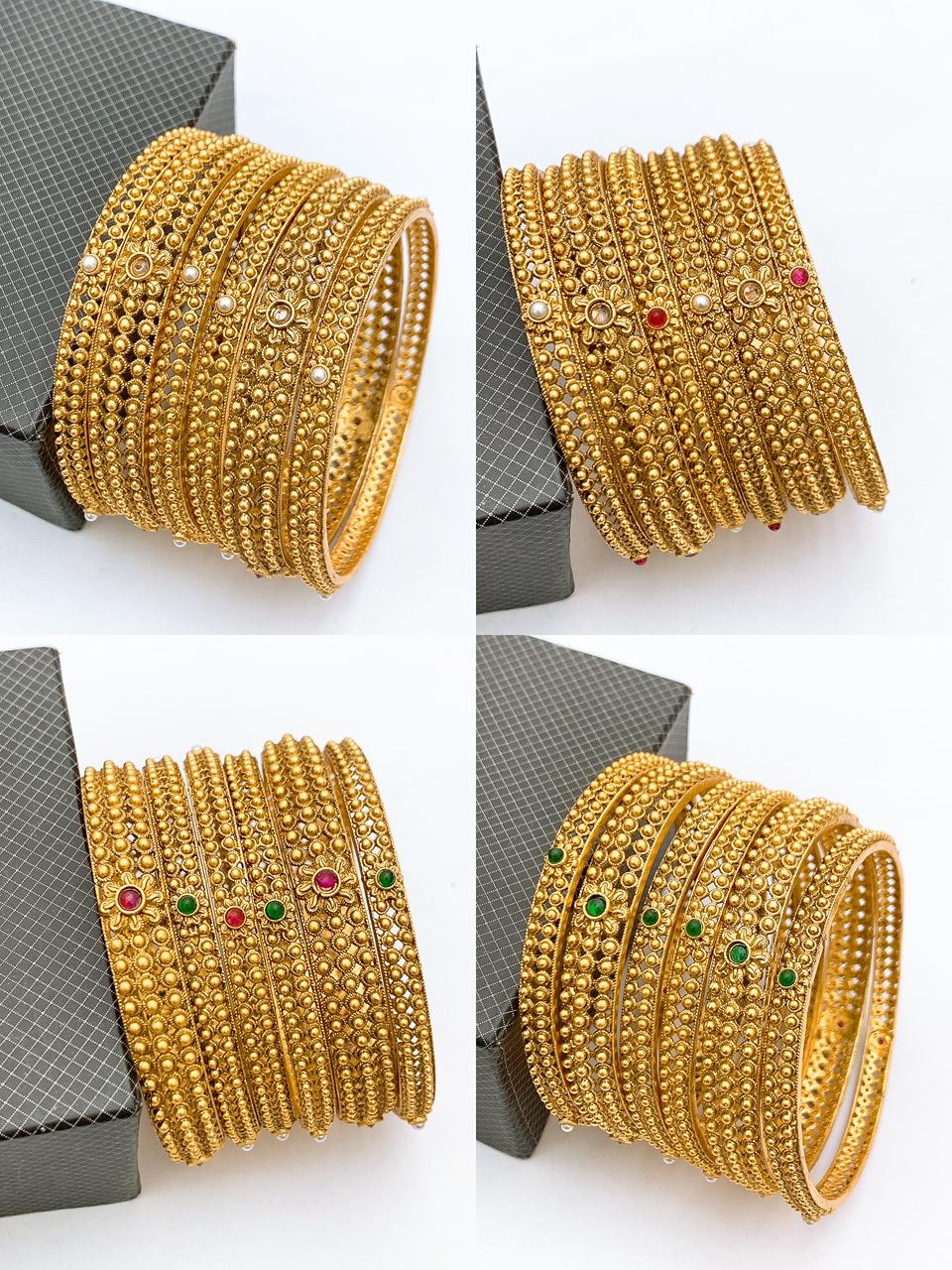 Rajwari 6Pieces Bangles Set designs