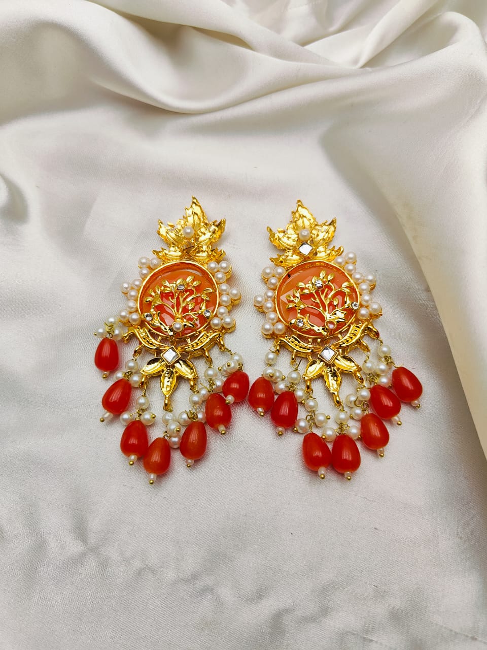 Silver Base Earrings