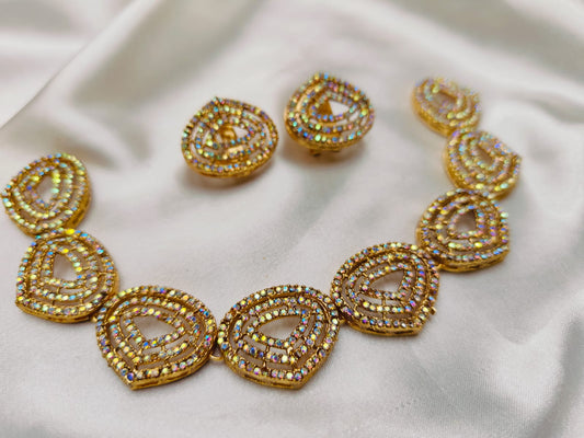 Full Stones Choker Set
