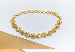 One Carat Real Stones Bracelet Adjustable