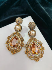 Stones Earrings Handmade