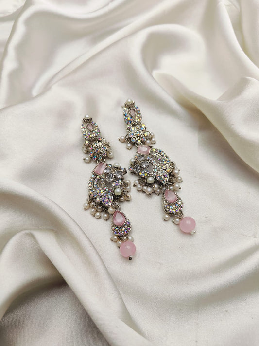 Fine Quality Stones Earrings