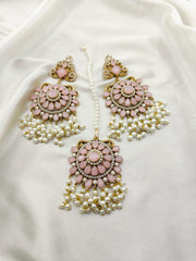 Elegant Tika & Earrings
