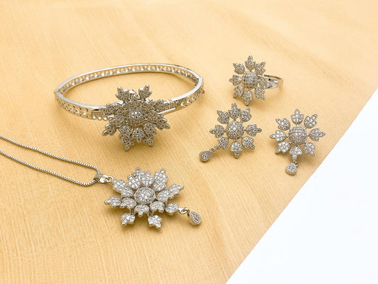 Ring & Bracelet Combo Set