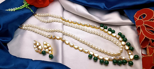 2 Line Kundan Mala
