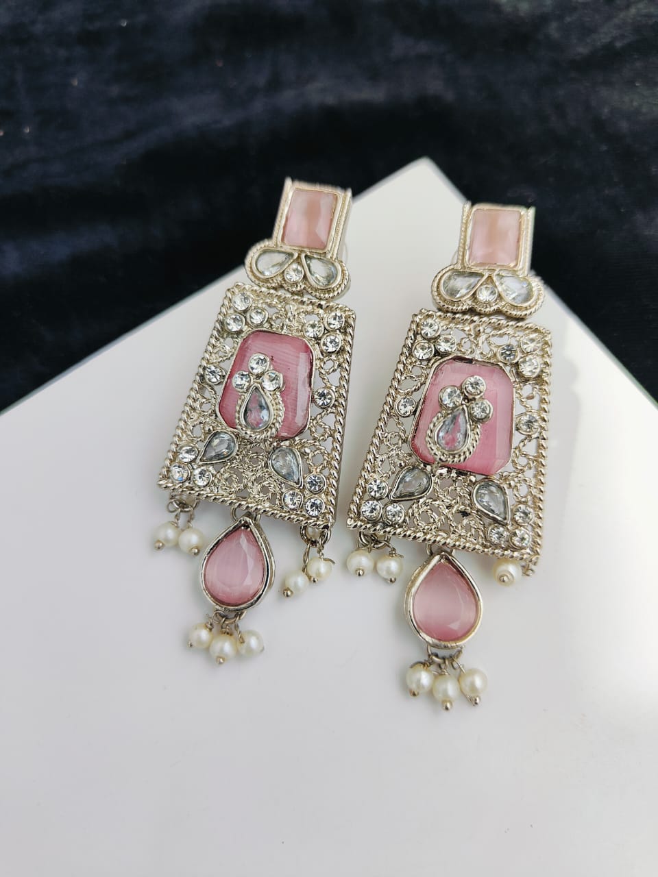 Stones Earrings Handmade